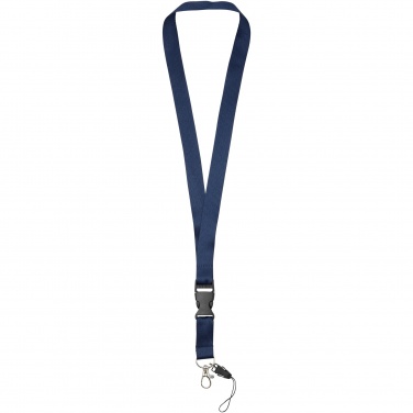 Logotrade Logogeschenke das Foto: Sagan Lanyard mit abnehmbarer Schnalle und Handyband