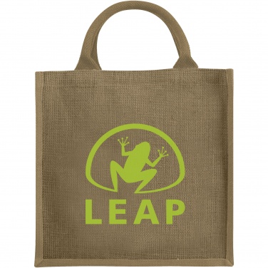 Logotrade werbemittel das Foto: Chennai Jute Tragetasche 16L