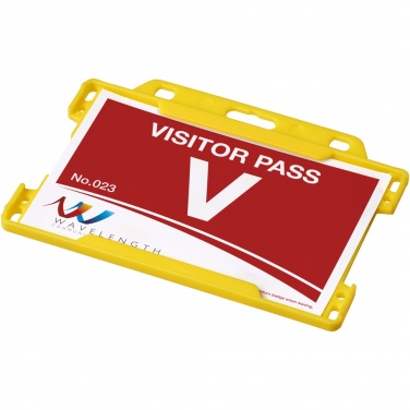 Logotrade Werbegeschenke das Foto: Vega Kartenhalter aus Kunststoff