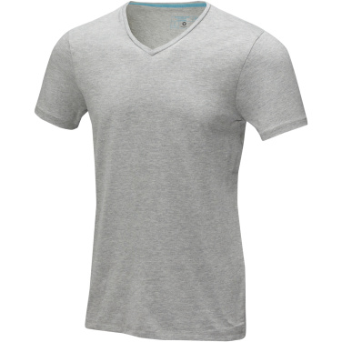 Logotrade Geschäftsgeschenke das Foto: Kawartha T-Shirt für Herren mit V-Ausschnitt
