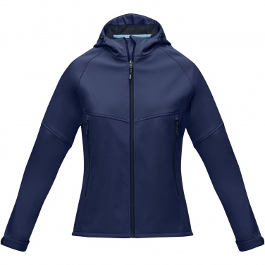 Logotrade Werbegeschenke das Foto: Coltan Softshelljacke aus recyceltem Material für Damen