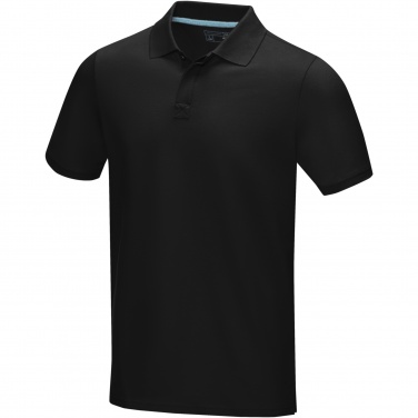 Logotrade Firmengeschenke das Foto: Graphite Poloshirt aus Bio-Baumwolle für Herren