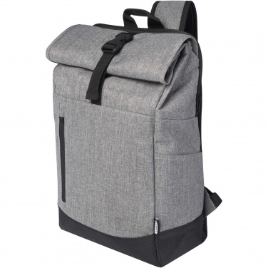 Logotrade Werbeartikel das Foto: Hoss 15,6" Rolltop Laptop-Rucksack 12L