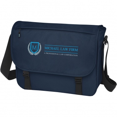 Logotrade Werbeartikel das Foto: Baikal 15" RPET Laptoptasche GRS-zertifiziert 12L