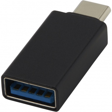 Logotrade Geschäftsgeschenke das Foto: ADAPT USB C auf USB A 3.0 Adapter aus Aluminium