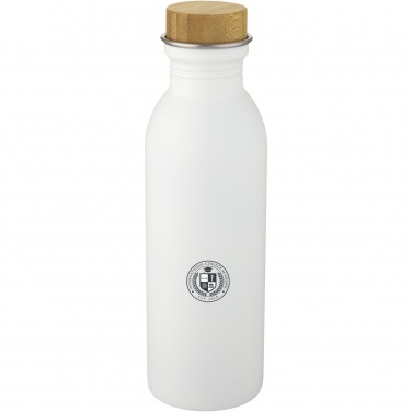 Logotrade Werbeartikel das Foto: Kalix 650 ml Sportflasche aus Edelstahl