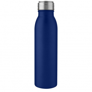 Logotrade Geschäftsgeschenke das Foto: Harper 700 ml Sportflasche aus Edelstahl mit Metallschlaufe