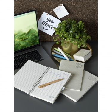 Logotrade Logogeschenke das Foto: Dairy Dream A5 Spiral Notizbuch aus recyceltem Milchkarton