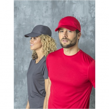 Logotrade Werbeartikel das Foto: Cerus Cool Fit Kappe mit 6 Segmenten