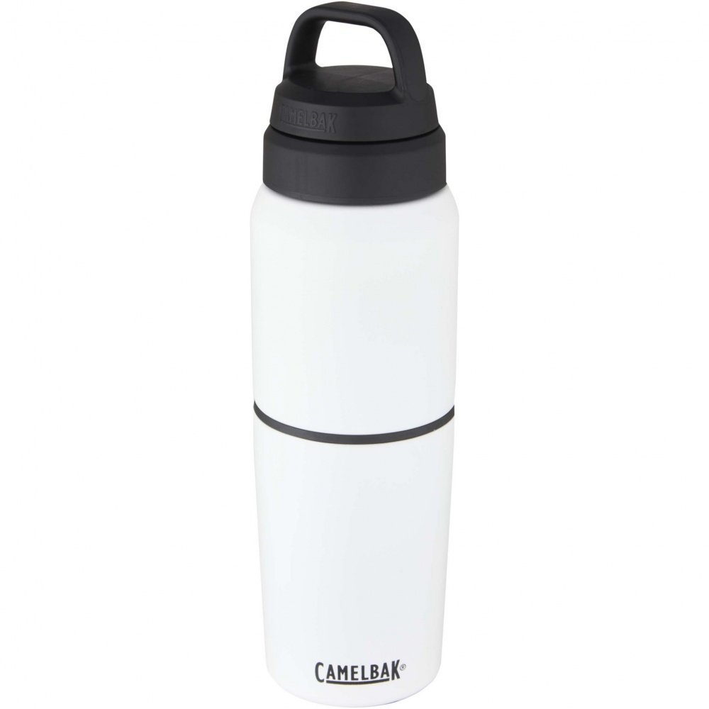 Logotrade Logogeschenke das Foto: CamelBak®  500 ml vakuumisolierte Edelstahlflasche und 350 ml Becher