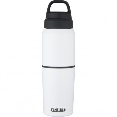 Logotrade Werbeartikel das Foto: CamelBak®  500 ml vakuumisolierte Edelstahlflasche und 350 ml Becher