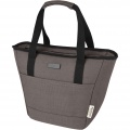 Joey GRS-recycelte Canvas Lunch Kühltasche 6 L für 9 Dosen, Grau