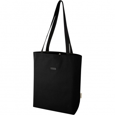Logotrade Werbeartikel das Foto: Joey vielseitige Tragetasche aus GRS recyceltem Canvas 14 L