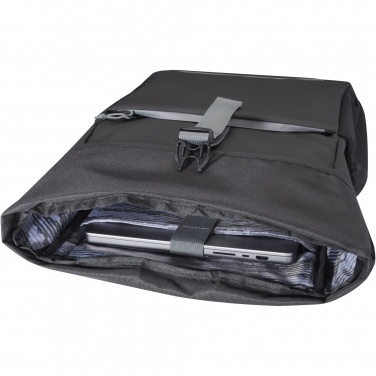 Logotrade Firmengeschenke das Foto: Aqua 15" wasserabweisende Fahrradtasche aus GRS Recyclingmaterial 20 L