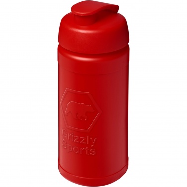 Logotrade Werbeartikel das Foto: Baseline Rise 500 ml Sportflasche mit Klappdeckel