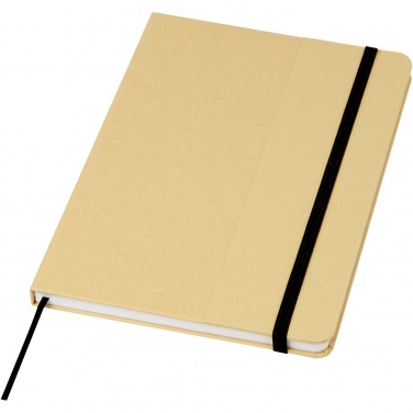 Logotrade Logogeschenke das Foto: Nelida A5 Hardcover Notizbuch aus recyceltem Karton