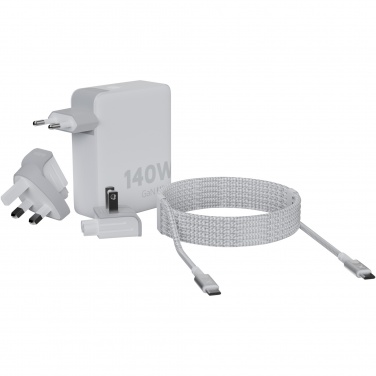 Logotrade Firmengeschenke das Foto: Xtorm XVC2140 GaN Ultra 140 W Reiseladegerät mit 240 W USB-C PD-Kabel