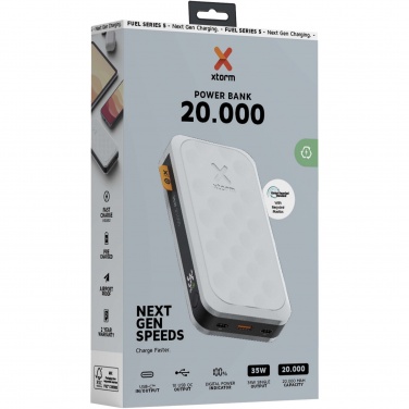 Logotrade Geschäftsgeschenke das Foto: Xtorm FS520 Fuel-Serie 20.000 mAh 35 W Powerbank