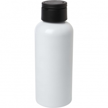 Logotrade Werbeartikel das Foto: Trinity 600 ml RCS-zertifizierte Wasserflasche aus recyceltem Aluminium mit RPET-Deckel