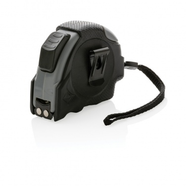 Logotrade Werbegeschenke das Foto: Auto-Stop-Maßband aus recyceltem Kunststoff, 5m/19mm