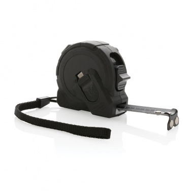 Logotrade Logogeschenke das Foto: Gear X 5m Maßband mit langsamer/schneller Rückzugsfunktion