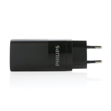 Logotrade Firmengeschenke das Foto: Philips 65W Ultra-Schnell-PD 3-Port-USB-Wandladegerät