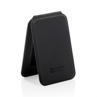 Logotrade Firmengeschenke das Foto: Magstand magnetische Handytasche mit Ständer aus RCS rec. PU