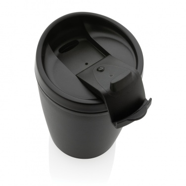 Logotrade Werbeartikel das Foto: GRS recycelter PP-Becher mit Flip-Deckel