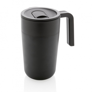Logotrade werbemittel das Foto: GRS recycelte PP und Stainless Steel Tasse mit Griff