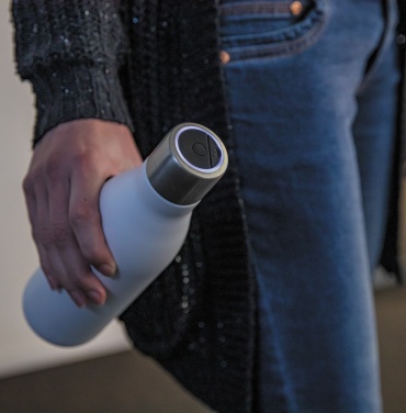 Logotrade Werbegeschenke das Foto: Vakuum Stainless Steel Flasche mit UV-C Sterilisator