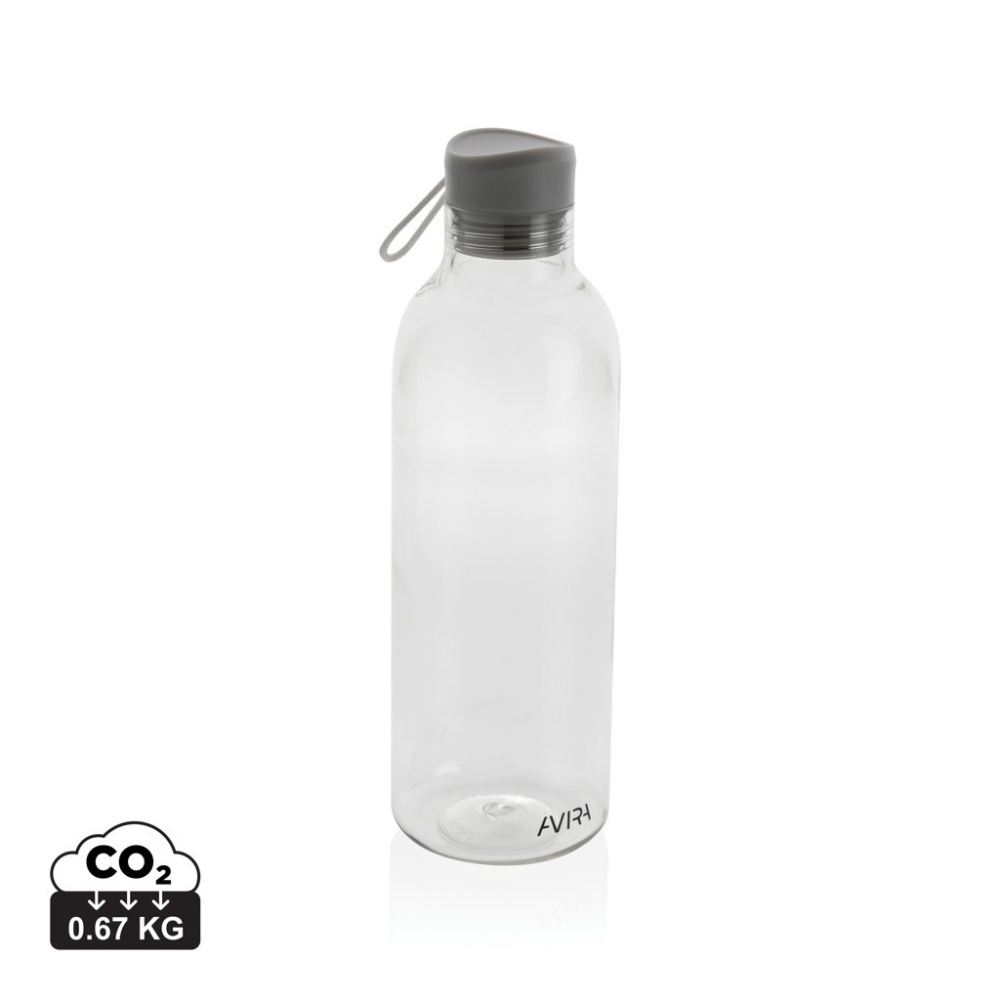 Logotrade werbemittel das Foto: Avira Atik RCS recycelte PET-Flasche 1L