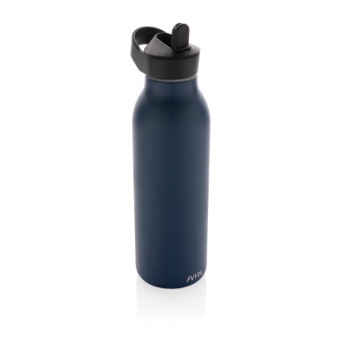 Logotrade Firmengeschenke das Foto: Avira Ara RCS Re-Steel Fliptop Wasserflasche 500ml