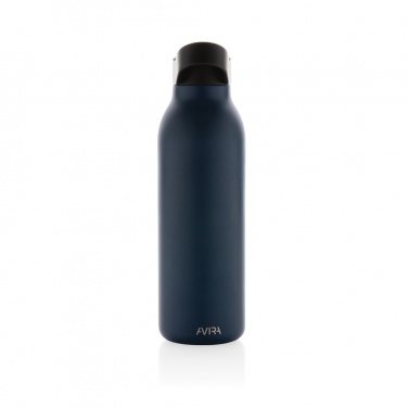 Logotrade Firmengeschenke das Foto: Avira Ara RCS Re-Steel Fliptop Wasserflasche 500ml