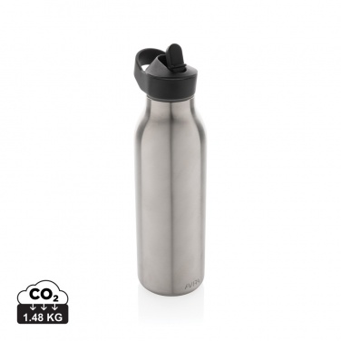 Logotrade Logogeschenke das Foto: Avira Ara RCS Re-Steel Fliptop Wasserflasche 500ml