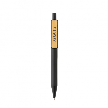 Logotrade werbemittel das Foto: GRS rABS Stift mit Bambus-Clip