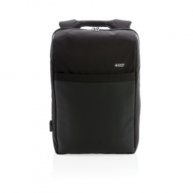 Logotrade werbemittel das Foto: Swiss Peak 15" Anti-Diebstahl RFID & USB Rucksack