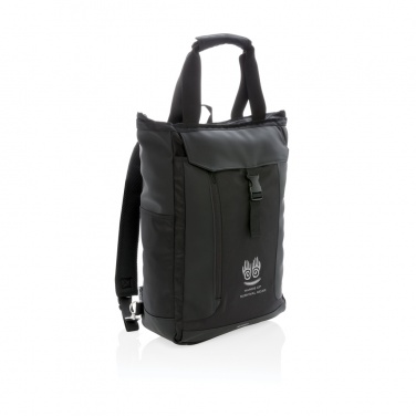 Logotrade werbemittel das Foto: Swiss Peak RFID 15" Laptop-Trage-Tasche PVC-frei
