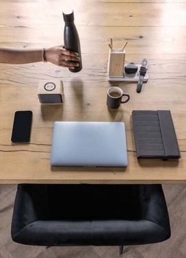 Logotrade Logogeschenke das Foto: Impact Aware™ A5 Notebook mit Magnetverschluss