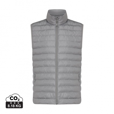 Logotrade Werbeartikel das Foto: Iqoniq Meru Herren Bodywarmer aus recyceltem Polyester