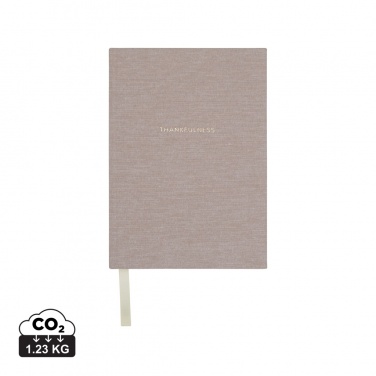 Logotrade Werbegeschenke das Foto: VINGA Thankfulness GRS-recyceltes Papierjournal