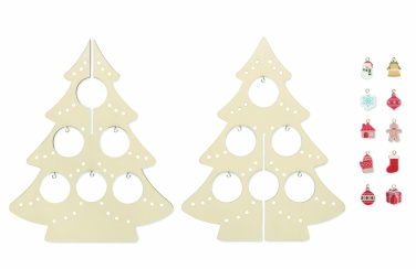 Logotrade Firmengeschenke das Foto: Weihnachtsdeko aus Sperrholz