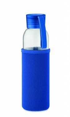 Logotrade Werbegeschenke das Foto: Flasche recyceltes Glas 500 ml