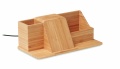 Induktiver Organizer 10W GROOVY, Holz