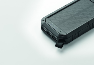 Logotrade Firmengeschenke das Foto: Solar Powerbank 8000 mAh