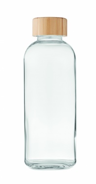 Logotrade Werbeartikel das Foto: Trinkflasche Glas 650ml