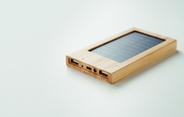 Logotrade Logogeschenke das Foto: Solar-Powerbank 4000 mAh ARENA SOLAR