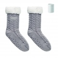 Anti-Rutsch-Socken Gr. L, Grau