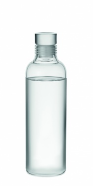 Logotrade Firmengeschenke das Foto: Flasche Borosilikatglas 500 ml