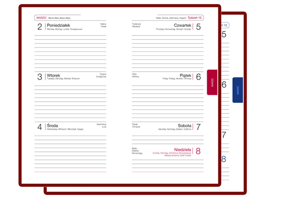 Logotrade Logogeschenke das Foto:  Kalender 639016