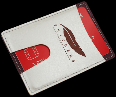 Logotrade Logogeschenke das Foto: Kreditkartenetui 544119